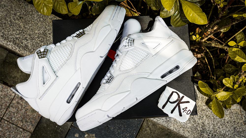 PK GOD Jordan 4 Retro Pure Money RETAIL MATERIALS READY TO SHIP